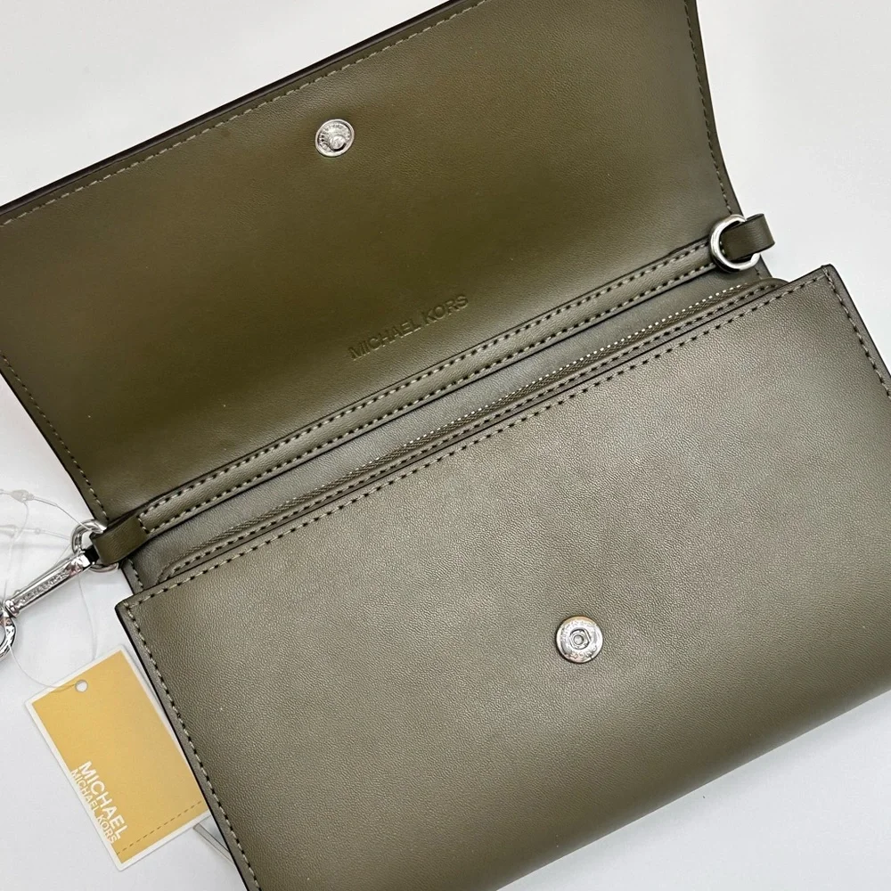 Michael Kors Gradient Olive and Gold Crossbody
